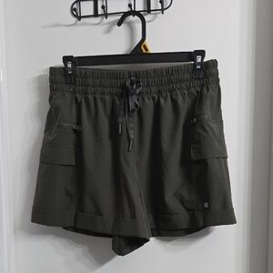 Layer 8 Dark Green Women's Cargo Shorts